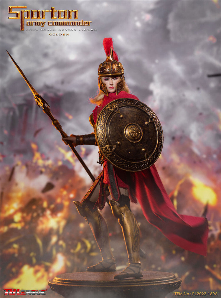 Spartan Army Commander -Golden 1/6 Scale Action Figure