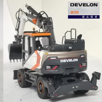 1:50 DEVELON DX165WR CONCEPT-X Wheel Excavator Construct Machine Diecast Model