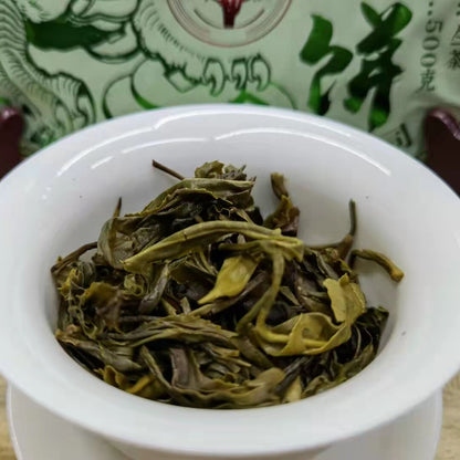 500g Yunnan Raw Puerh Tea Cake 2021 Kylin Pu'er Raw Cake Tea Premium Pu-erh Tea