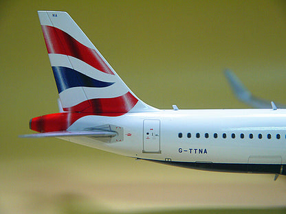 GeminiJets BRITISH AIRWAYS Airbus A320neo G-TTNA 1/200 DIECAST plane Pre-builded