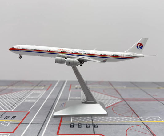 1:400 YY Wings CHINA EASTERN AIRBUS A340-600 Passenger Airplane Diecast Model