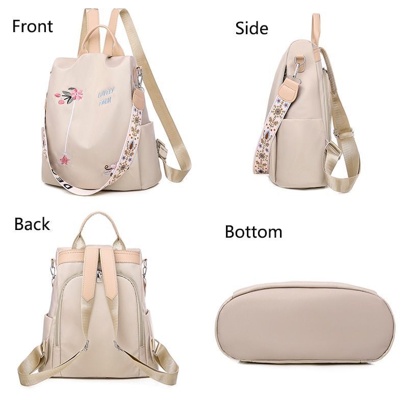 Waterproof Oxford Women Backpack Fashion Women Backpacks Bag Polyester Softback