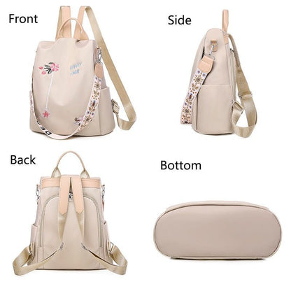 Waterproof Oxford Women Backpack Fashion Women Backpacks Bag Polyester Softback
