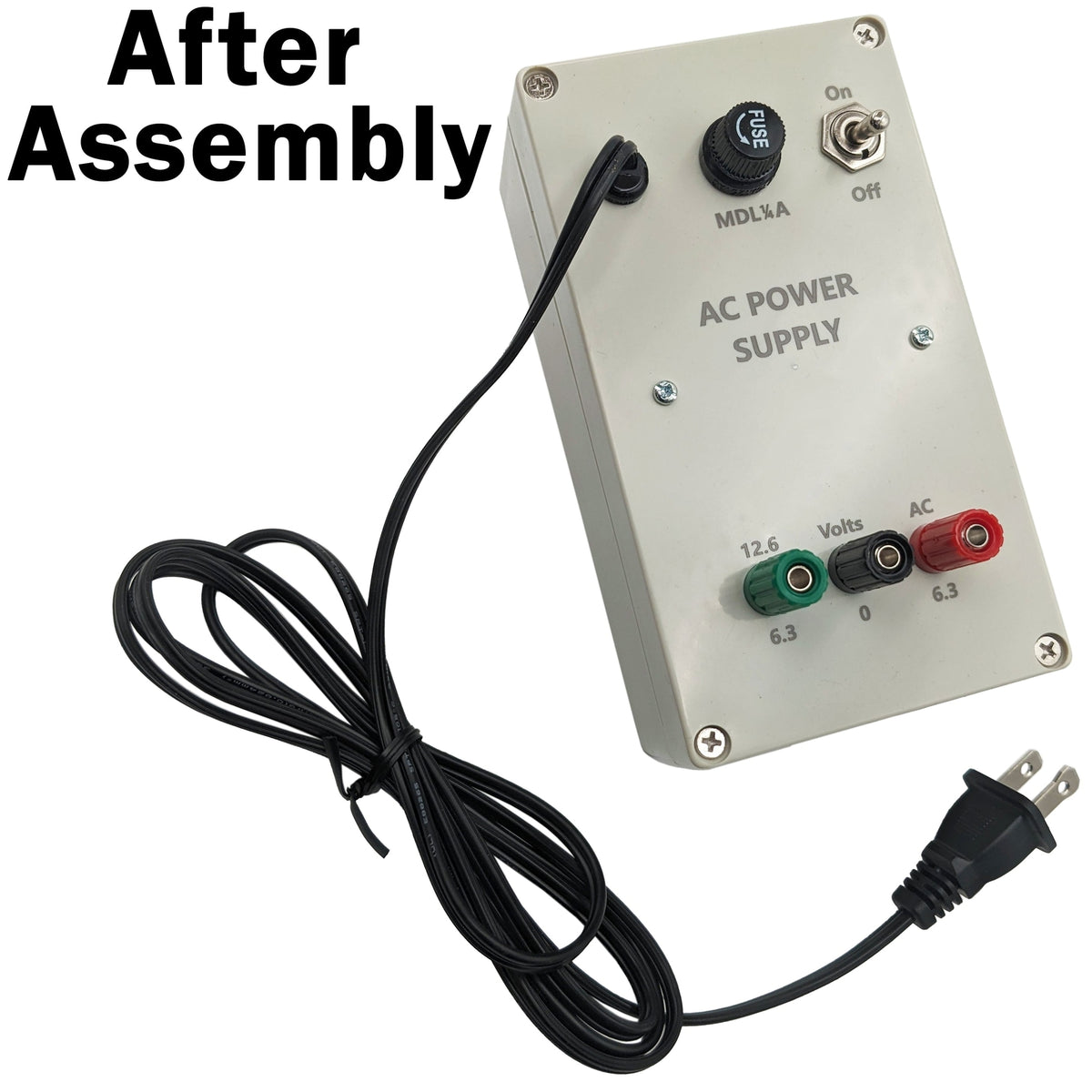 DIY Low Voltage AC Power Supply Soldering Practice Kit with Assembly Manual
