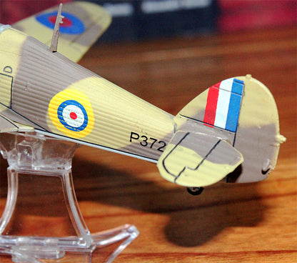 WWII RAF Hawker Hurricane 1/172 Plane Diecast Aircraft model FOV Limited C