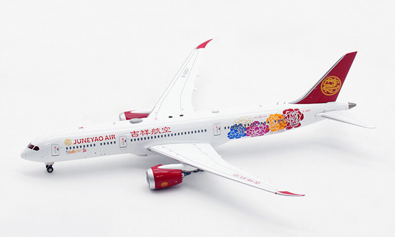 1:400 Aviation JUNEYAOAIR BOEING B787-9 Passenger Airplane Diecast Plane Model