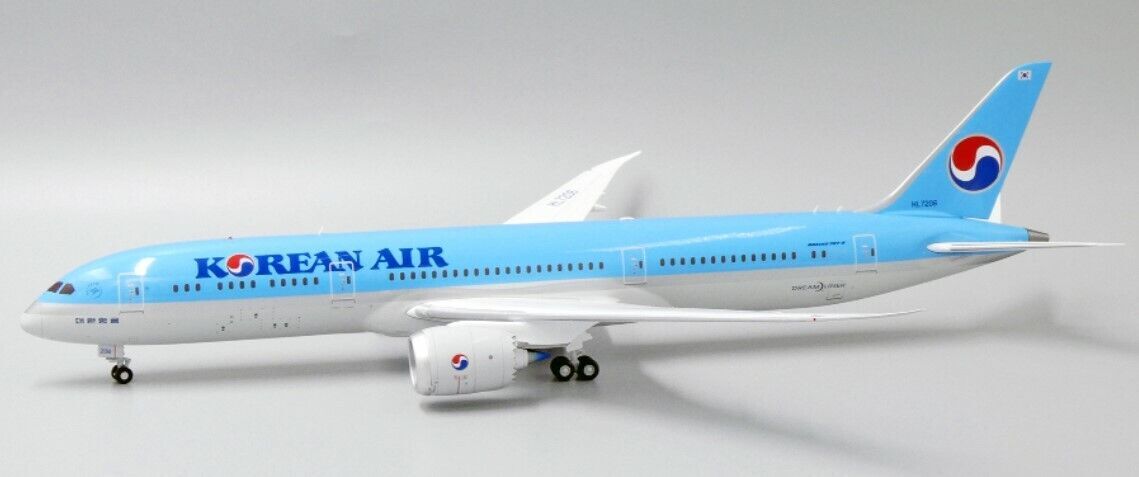 1:200 32CM JC Wings KOREAN AIR BOEING 787-9 Passenger Airplane Diecast Model