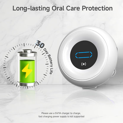 Toothbrush Sanitizer Holder - Smart Toothbrush Holder with Cleaning & Drying