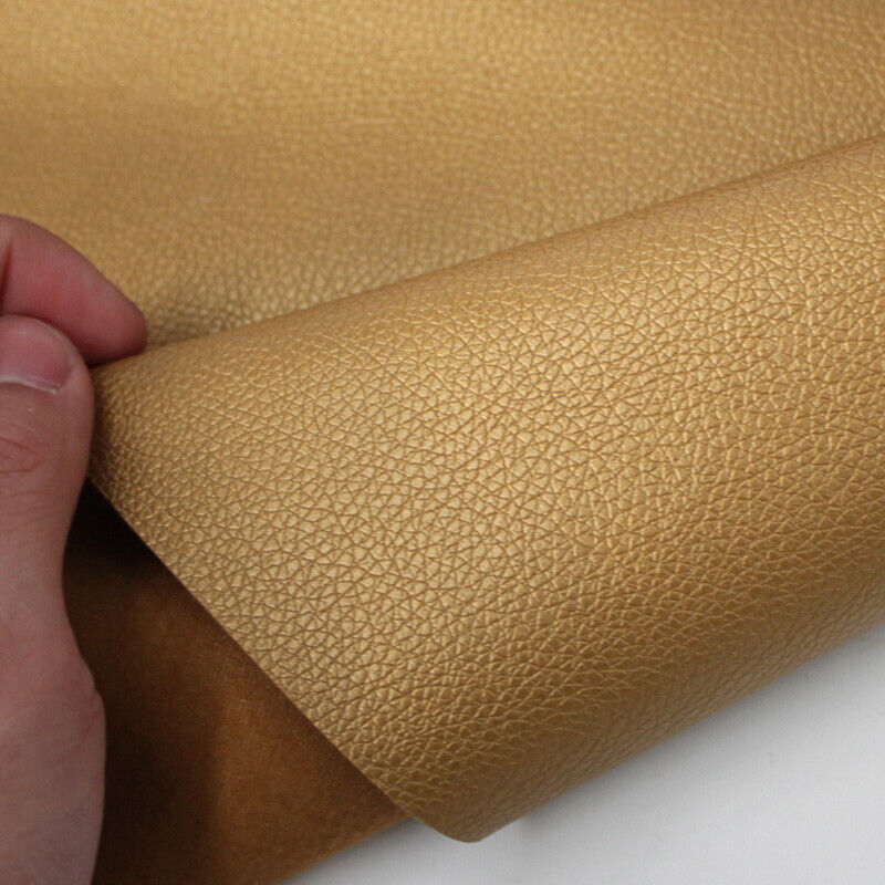 140*50cm PU Faux Leather Fabric Grain Soft Cloth Material DIY Sofa Slipcover Bag