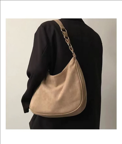 Celela Women Suedette Hobo Handbag Shoulder Bag Purse