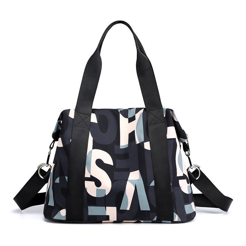Messenger Bag Waterproof Nylon Shoulder Totes Large Handbag Travel Crossbody Bag