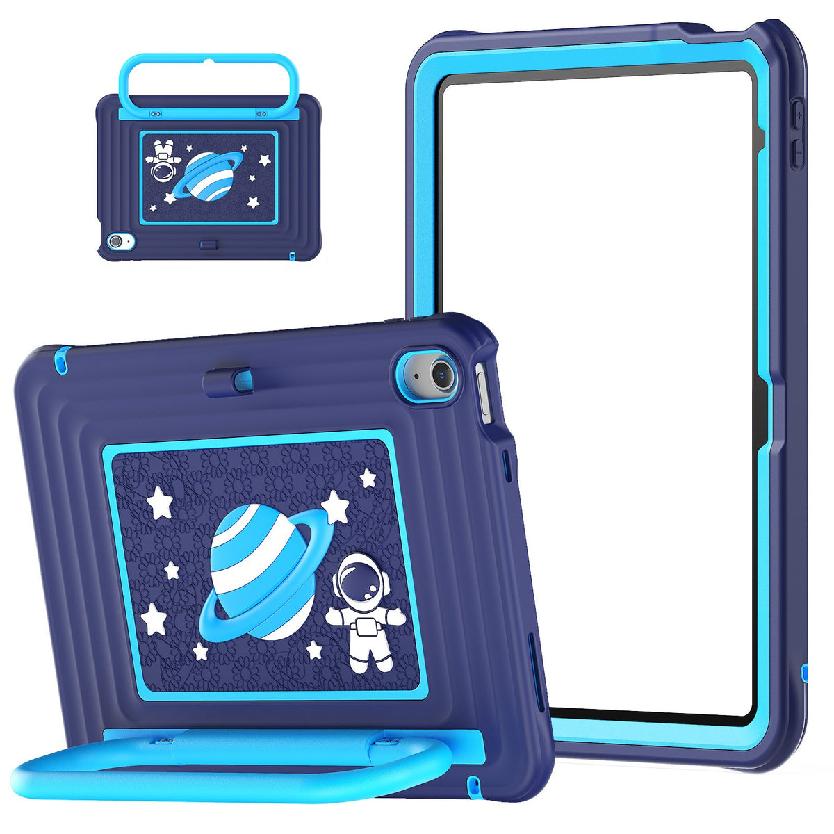 iPad11A16 Tablet Case Air6 Children's Silicone Anti-drop Bracket Shell A11plus