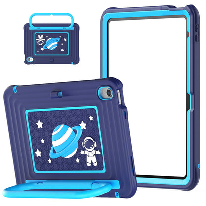 iPad11A16 Tablet Case Air6 Children's Silicone Anti-drop Bracket Shell A11plus