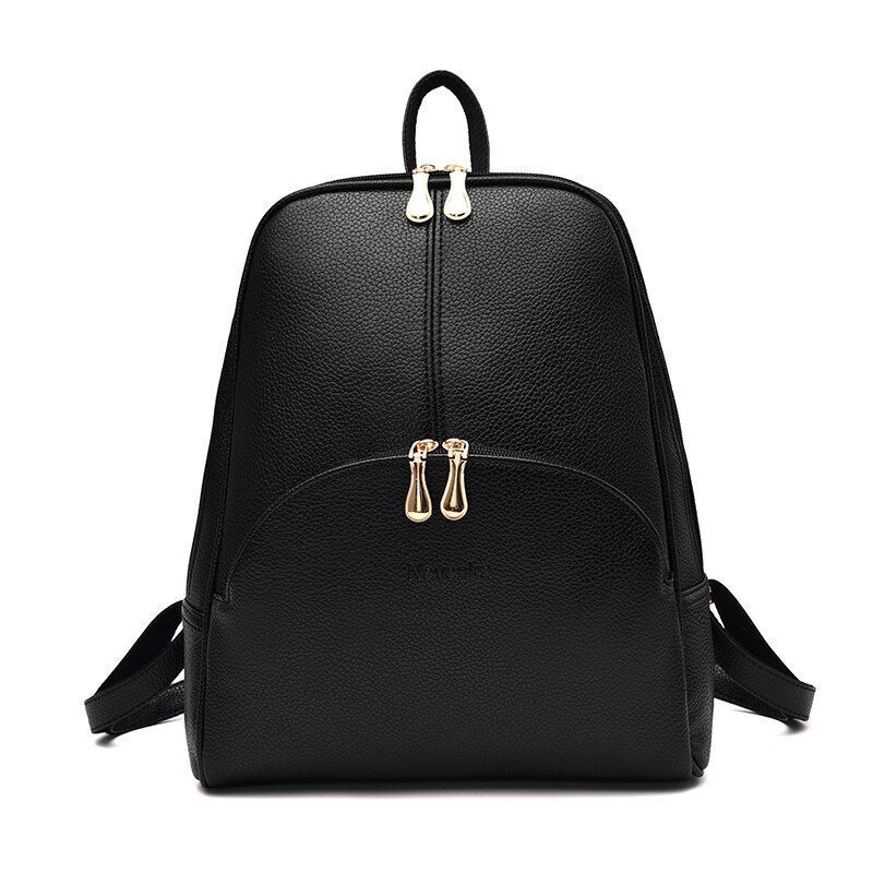 Large Backpack School Bags Travel Red White High Quality Leather Bags Gray Pink