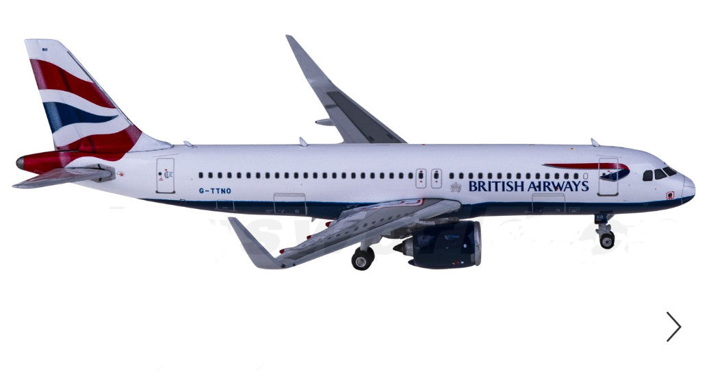 1:400 Phoenix BRITISH AIRWAYS AIRBUS A320neo Passenger Airplane Diecast Model