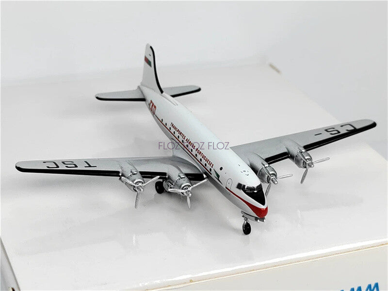 AeroClassics TAP Air Portugal DC-4 CS-TSC 1:400 Aircraft Pre-built Model
