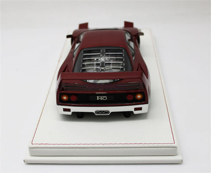 1:18 for GL Model for Ferrari for F40 Limited Edition Red for carbon for fiber