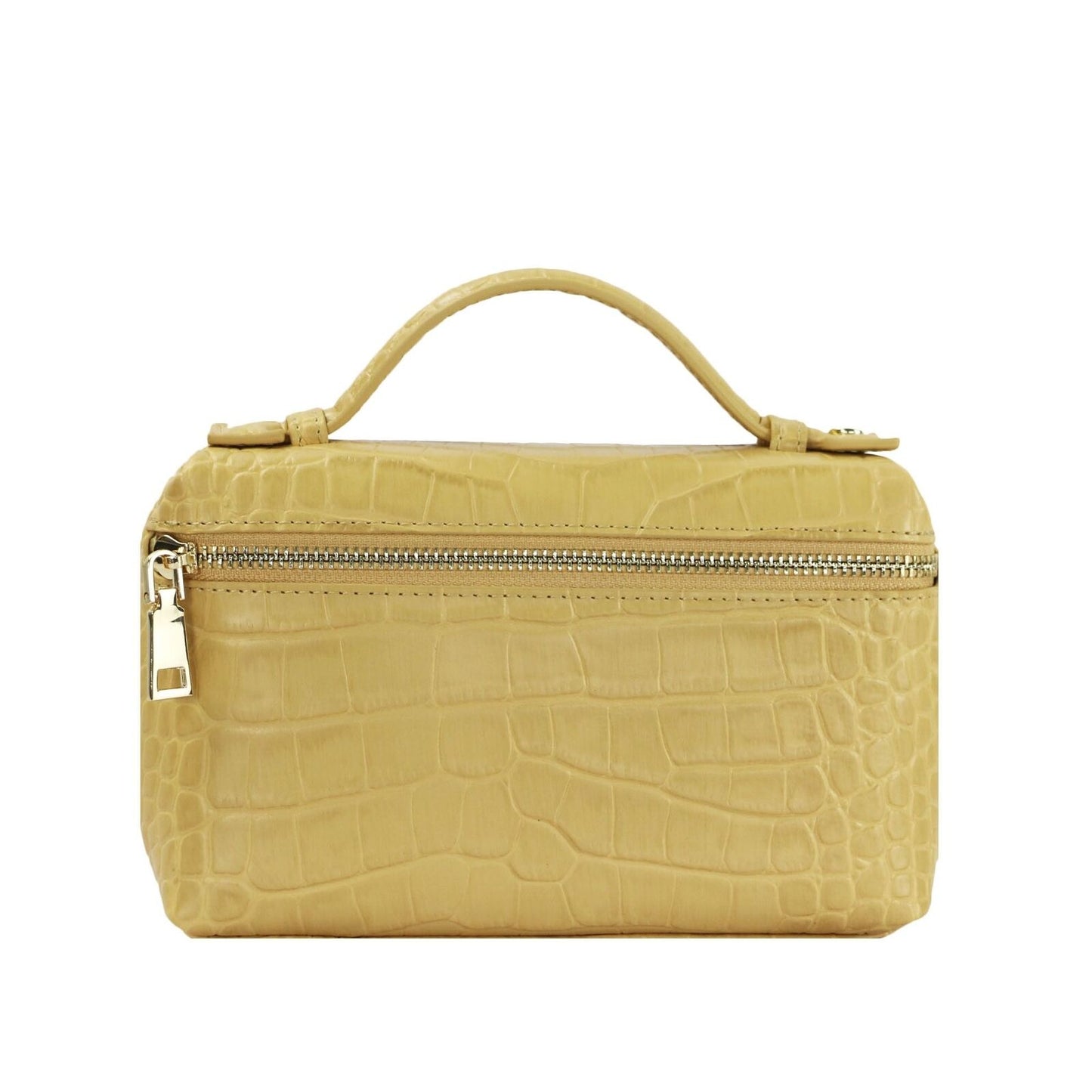 Handbag Ostrich Leather Portable Bag Small Square Clutch Bags Purse 19*12*6 CM