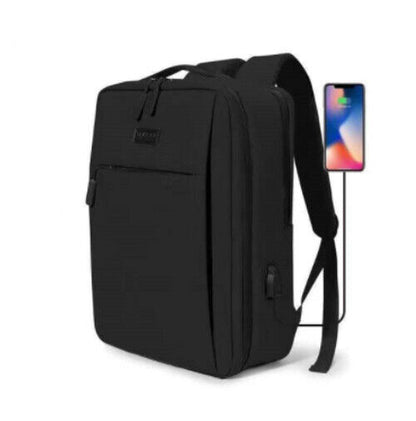 Men Backpack Charging Male Laptop Bagpack Business Travel Luggage Bag