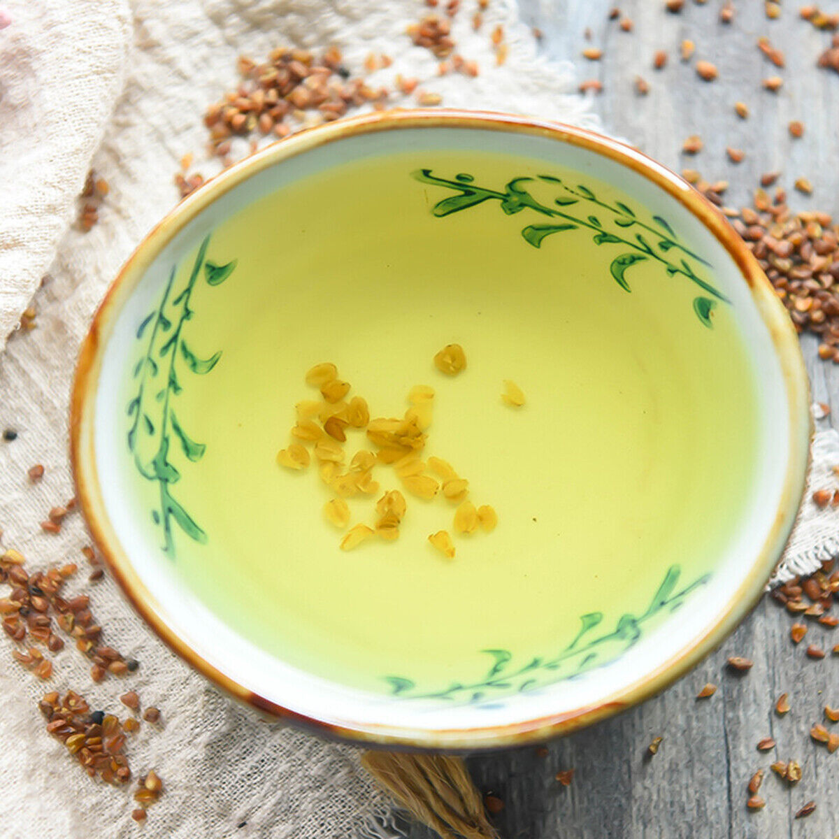 Herbal Tea Bitter Buckwheat Black Bitter Xichang Sichuan Whole Germ Green Food