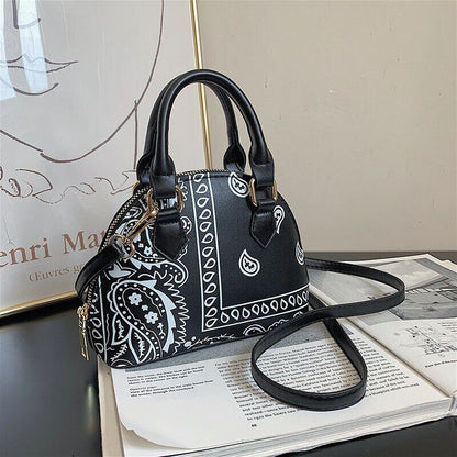 PU Leather Small Crossbody Shoulder Bag Women Handbags Ladies Flower Hats
