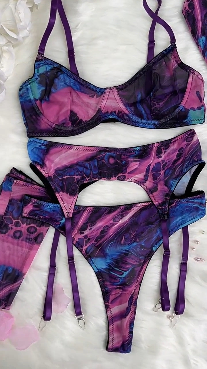 2023 fashion scrawl design woman sexy lingerie other style sleepwear stocking