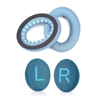 Blue Soft Ear Pads Cushion Cover For BOSE Quiet Comfort QC35 QC35II Headphones