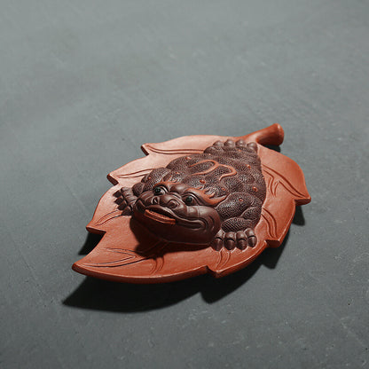 China Tea Pet Creative Table Ornament Tea Party Business Gift Wealthy Mascot New