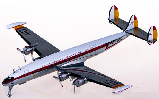 1:200 Herpa IBERIA Lockheed L-1049G Passenger Airplane Diecast Aircraft Model