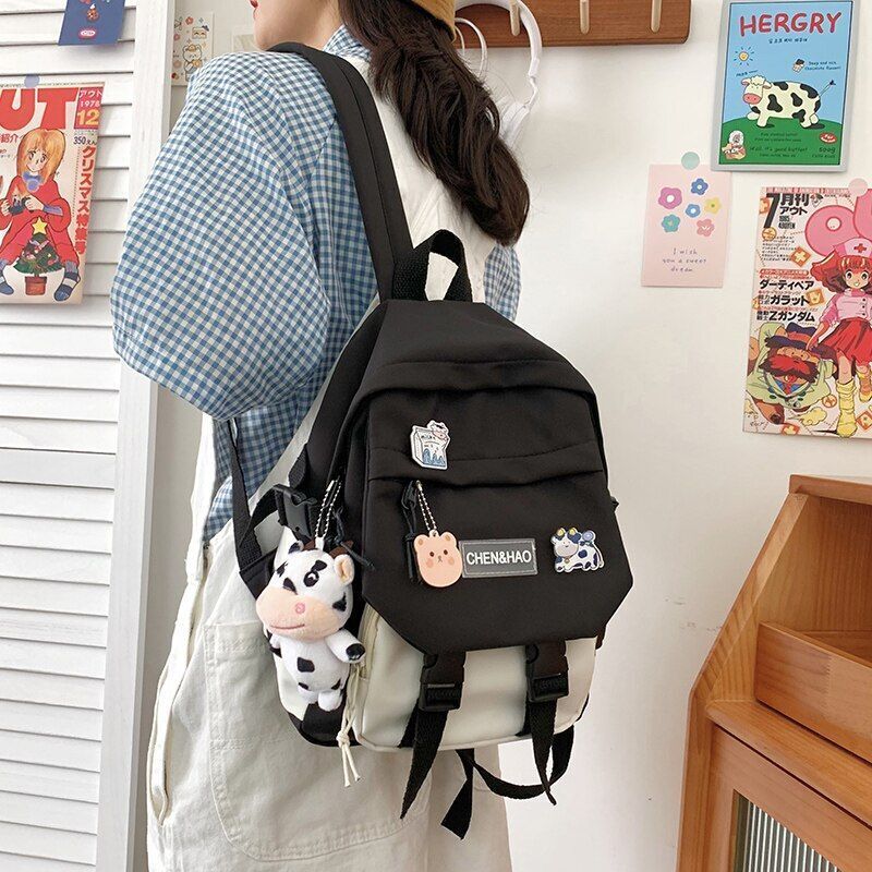Waterproof Small Backpack Summer School Bags Cute Elementary Traveling Backpack