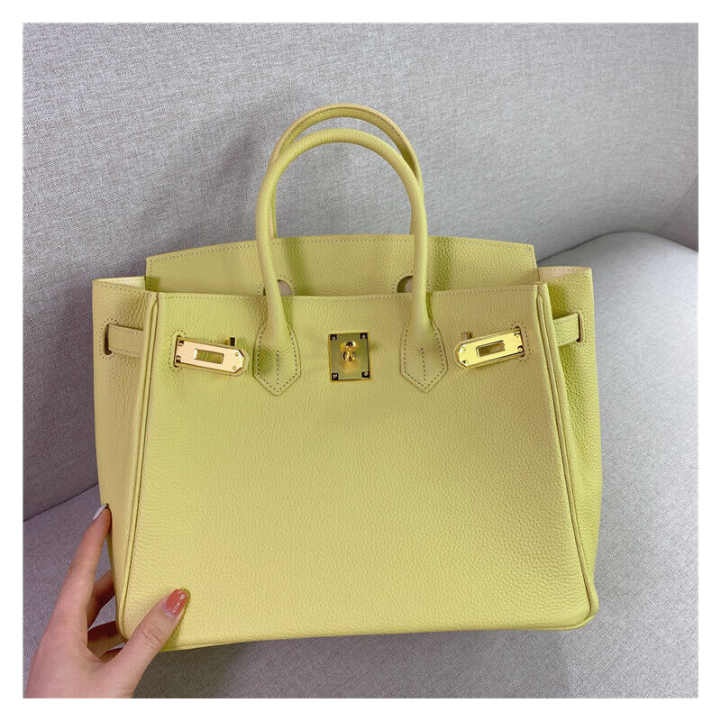 25/30cm Real Leather Flap Tote Shoulder bag Handbag Purse Fashion Briefcase