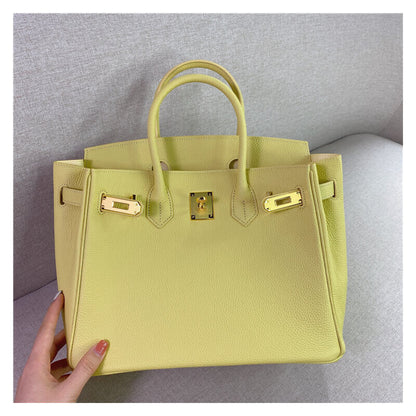 25/30cm Real Leather Flap Tote Shoulder bag Handbag Purse Fashion Briefcase