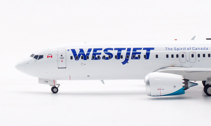 1:200 InFlight WESTJET BOEING 737-8 MAX Passenger Plane Diecast Aircraft Model