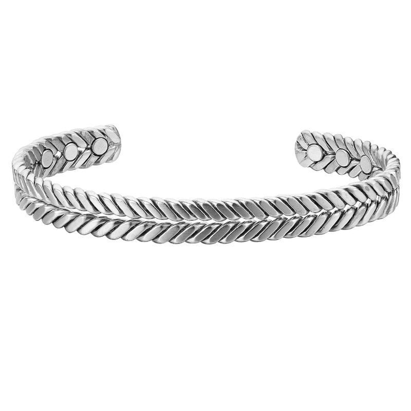 Women Healing Bracelet Tibetan Pure Copper Magnetic Men Fashion Jewelry Bangles