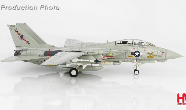 HOBBY MASTER USA Grumman F-14A Tomcat VF-74 Be-Devilers 1/72 diecast plane model