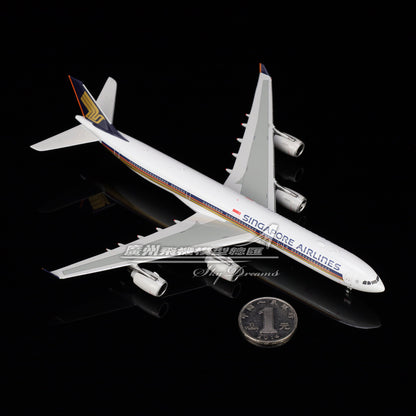 1:400 Phoenix SINGAPORE AIRLINES AIRBUS A340-500 Airplane Diecast Aircraft Model
