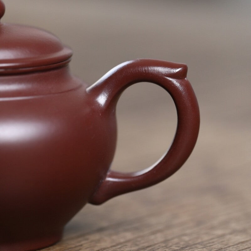 Original Ore Real Yixing Zisha Tea Pot Purple Grit Master Pot 190ml Marked Pots