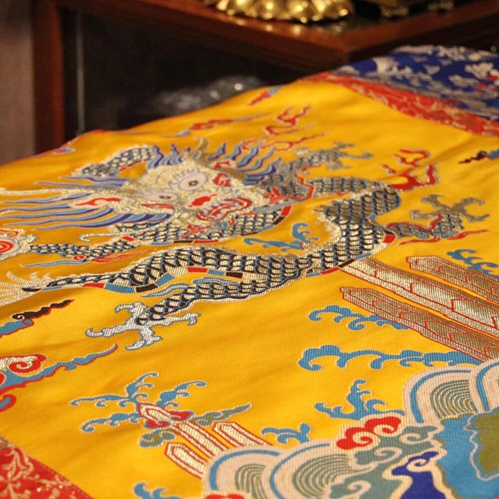 120cm Handmade Tibetan Home Buddhist Altar Cloth Buddha Table Cover Temple Decor
