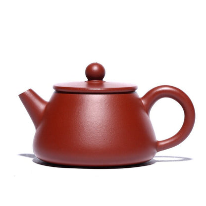 100ml Yixing Pure Handmade Purple Clay Pot Dahongpao Stone Scoop Tea