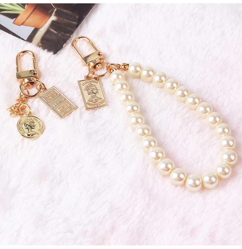 New Letter Key Ring Card Pendant Mobile Phone Case Chain Bag Pendant Keychain