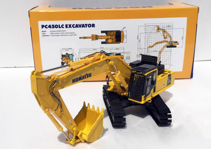 1:50 24CM PC450LC-8 Excavator Construction Machine Equipment Diecast Model