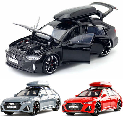 1/32 Audi RS6 Model Car Diecast Toy Vehicle Boys Toys Kids Gifts Doors Open