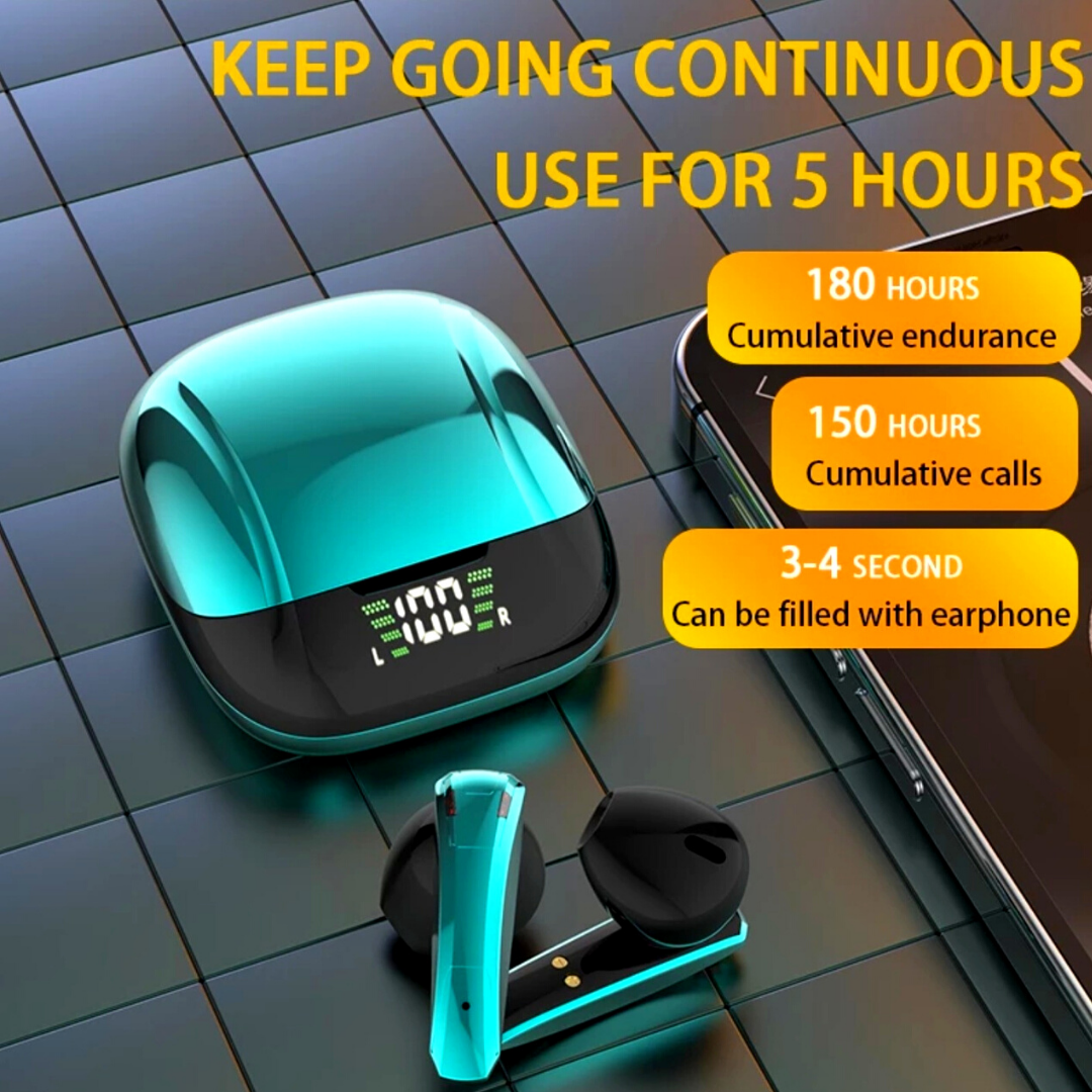 Wireless Headphones Bluetooth 5.0 Earbuds 9D Stereo Universal for Phones Tablet