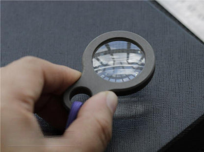 EDC Titanium Alloy Magnifier Glass Convex Lens Outdoor Portable Multi Tool