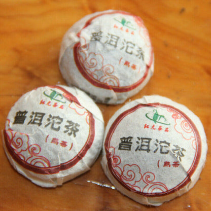 200g Chinese Puer Tea Slimming Tea Top Mini Tuocha Natural Ripe Black Pu-Erh Tea