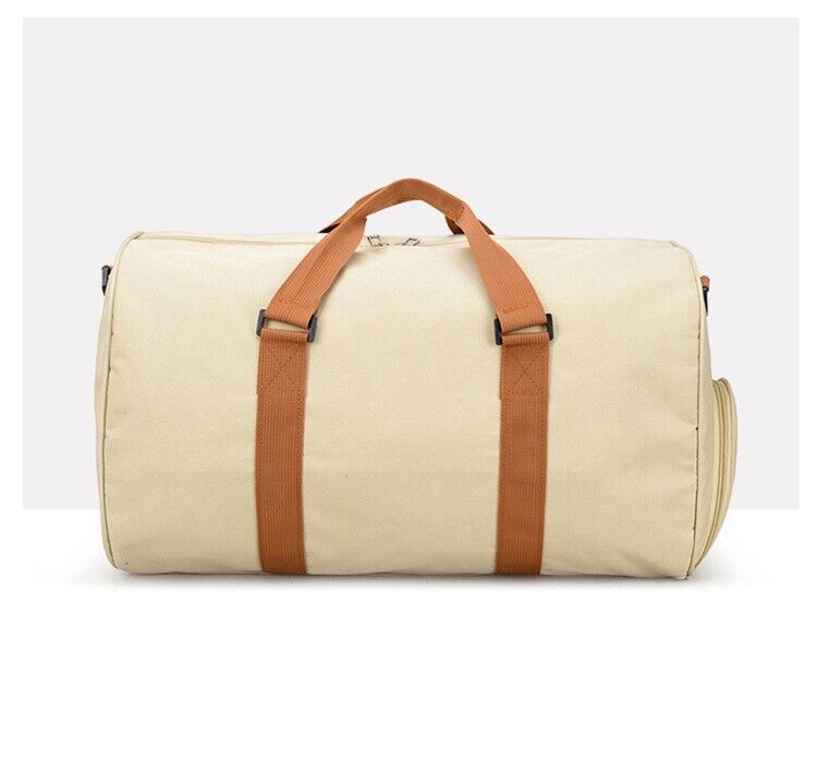 Canvas Waterproof GYM Sports Travel Luggage Bag Wet Pocket Shoe Compartment Tote