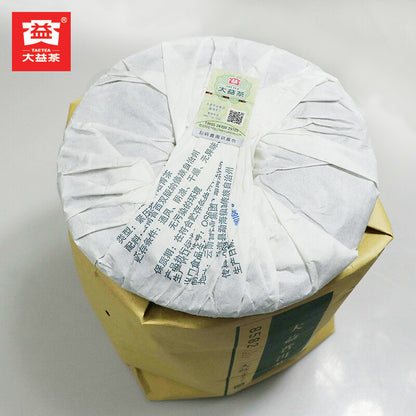 2016 TAETEA 8582 Menghai Dayi Puerh Raw Puer Tea Green Sheng Pu'er Tea Cake 357g
