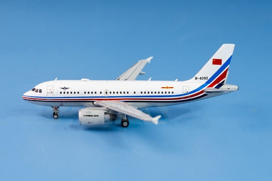 1:400 JC Wings PLAAF AIRBUS A319 Passenger Airplane Diecast Plane Aircraft Model