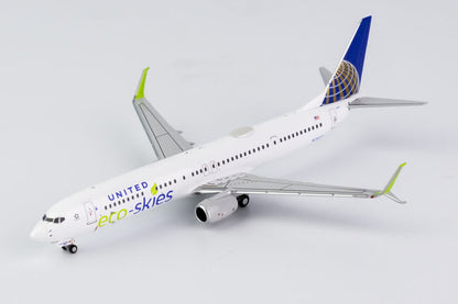 1:400 NG Model UNITED eco-skies BOEING 737-900ER Passenger Plane Diecast Model