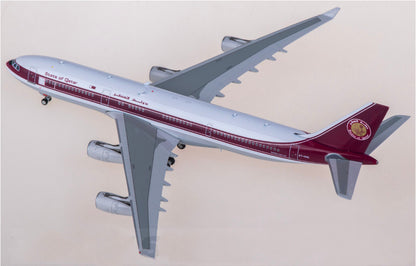 1:400 Phoenix Qatar Amiri Flight Airbus 340-200 Passenger Airplane Diecast Model